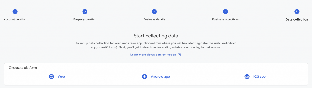 Different types of data you can collect after migrating to GA4